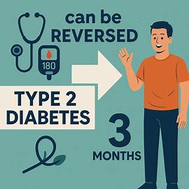 Type 2 Diabetes Can Be Reversed in 3 Months