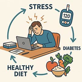 Diabetes and Stress Can Feed on Each Other